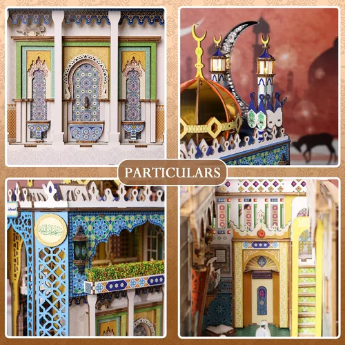 Miniatura 3 de Kit de rincón de libros, colección de libros antiguos, kit de casa en miniatura, muñeca de casa pequeña para adultos, estantería para familiares