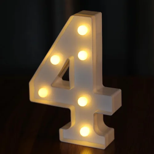 Miniatura 14 de Letras Iluminadas, Luces de Letras LED 26 del Alfabeto, Letra Iluminada Decorativa, Letras de Marquesina LED que Funcionan con Pilas para Fiesta