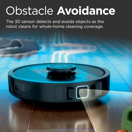 Miniatura 6 de Shark PowerDetect Robot Aspiradora con base autovaciante con tecnología NeverStuck, limpieza profunda automática en alfombras y suelos duros