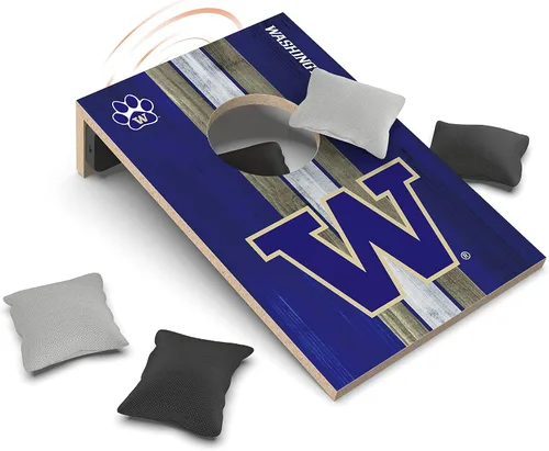 Miniatura 36 de SOAR Juego de Cornhole de mesa NCAA y altavoz Bluetooth