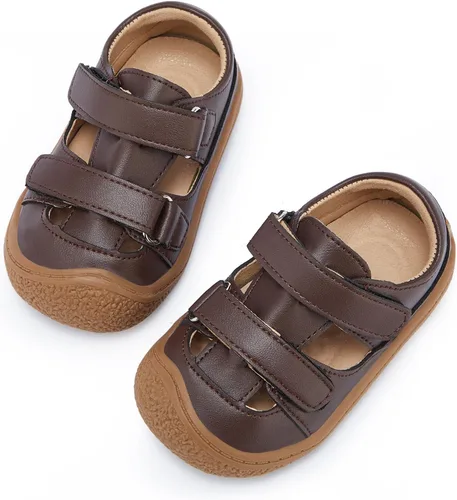 Miniatura 3 de BMCiTYBM Sandalias de verano con punta cerrada para bebé, niño, niña, zapatos ligeros, antideslizantes, para primeros pasos, 6, 9, 12, 18, 24 meses