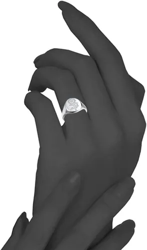 Miniatura 2 de You are My Sunshine - Anillo de circonita cúbica para mujer, diseño de flor de amapola gruesa, de acero inoxidable, regalo de joyería