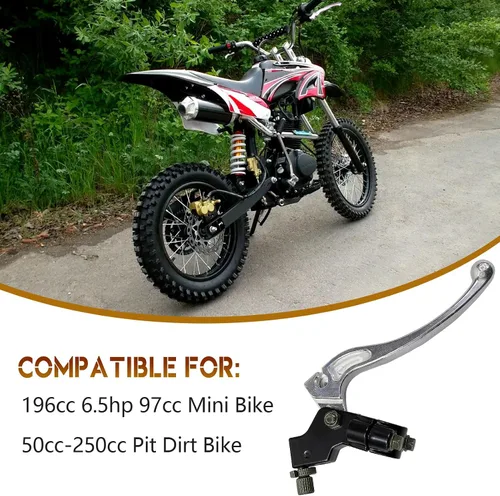 Miniatura 6 de 2 pces Manija de freno izquierda palanca de embrague bicicleta para Coleman CT200U Trail 200 CC100X CT100U mini bicicleta 98cc 196cc 5.5hp 6.5hp
