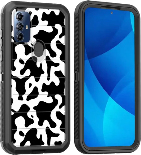 Miniatura 106 de Funda para Moto G Play 4G 2024, cuerpo completo, protección contra caídas, resistente, 3 capas, militar, resistente, duradera, para Motorola Moto G