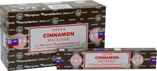 Miniatura 37 de EARTH Satya Nag Champa - Varillas de incienso prémium de 15 GMS (paquete de 12) (certificado verde) – Agarbatti enrollado naturalmente a mano