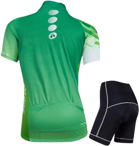 Miniatura 64 de Jersey de ciclismo para mujer, de manga corta, secado rápido, transpirable, para montaña.