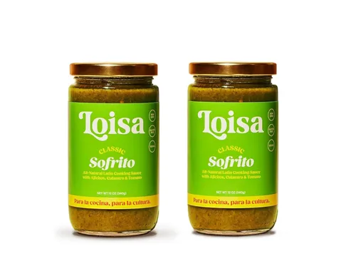 Miniatura 9 de Loisa Recaito Sofrito - Salsa de cocina, sin OMG, sin MSG, sin conservantes, sin colorantes artificiales, sin sabores artificiales, vegano, sabor