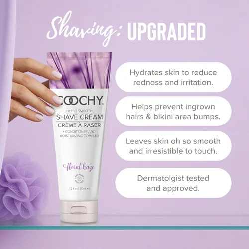 Miniatura 2 de Coochy Crema de afeitado - Loción hidratante para afeitado - Crema de afeitar íntima suave - Para área del bikini, axilas, piernas y más - Fórmula