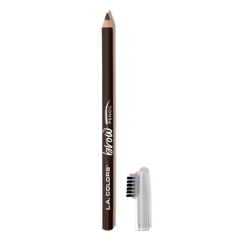 Miniatura 6 de L.A. COLORS Lápiz de cejas On Point, negro suave CBP398 2-Negro suave