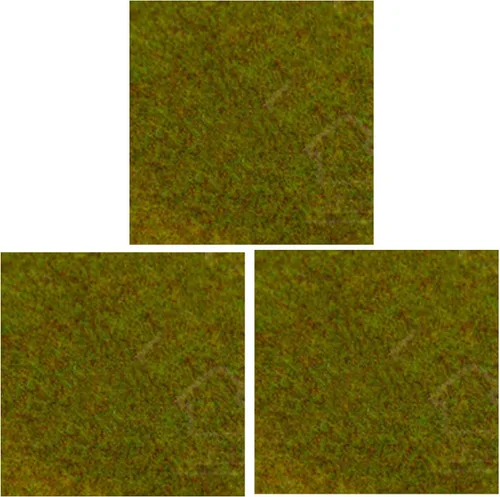 Alfombra modelo de hierba, (3 piezas, 20 x 20 pulgadas), modelo de escenario ferroviario para escenario modelo Verde de verano