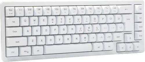 Teclado de membrana RGB para juegos con cable. Teclado de computadora LED cremoso mini del 65%. Pequeño teclado ergonómico con clic con teclas ABS