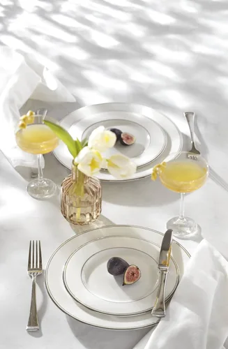 Miniatura 4 de LENOX Portola - Set de postre de 2 unidades, 2 piezas, metálico