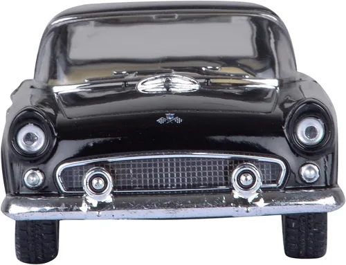 Miniatura 3 de KiNSMART - 1955 Ford Thunderbird Hard Top 5 "Escala 1:36 Modelo de Metal Toy Classic Car (negro)