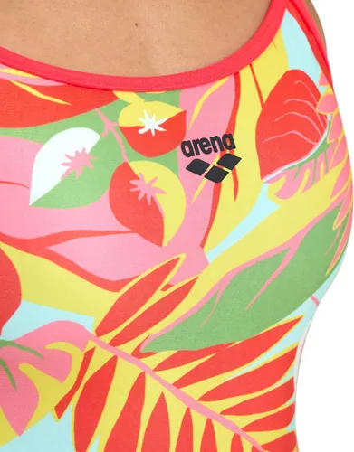 Miniatura 3 de Arena Traje de baño Performance Tropic con espalda de encaje para mujer