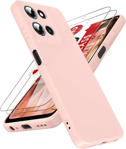 Miniatura 185 de LeYi Funda para Motorola Moto G Play 4G 2024: Funda para Moto G Play 4G 2024 con funda delgada y antiarañazos, silicona líquida a prueba de golpes