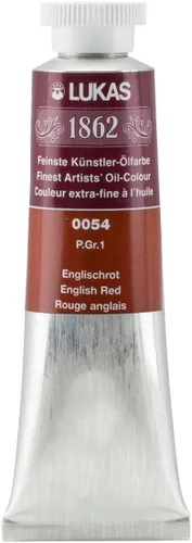 Miniatura 134 de Lukas 1862 Pintura al Óleo para Artistas Profesionales - Colores Tierra Amarillentos, 37 mL - Juego de 4 - Destacada Resistencia a la Luz, Sin
