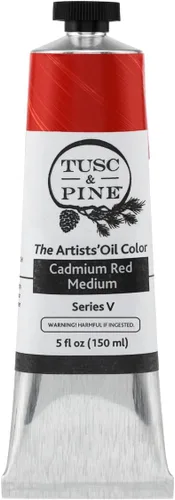 Miniatura 189 de Tusc & Pine Pintura al óleo Artist – Alizarin Crimson, 1.4 fl oz, sin amarilleo, consistencia rica y cremosa, carga máxima de pigmento, pinturas al