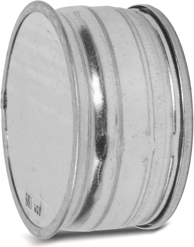 Miniatura 7 de Repa Market Tapa redonda de 4 pulgadas para conducto de secador, tapa en T de acero galvanizado, tapón de metal, cubierta de tubería para interiores