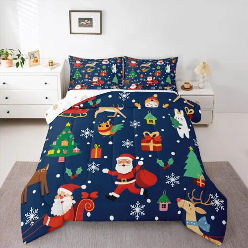 Miniatura 12 de Erosebridal Juego de edredón divertido de Halloween para niños, juego de ropa de cama de calabaza fantasma, decoración de Halloween para niños