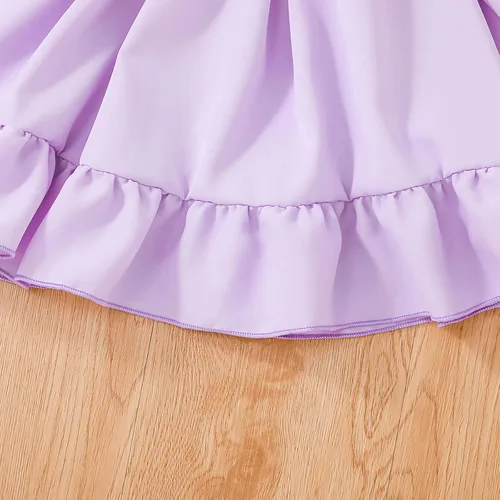 Miniatura 3 de VINUOKER Vestido de fiesta de princesa para niñas pequeñas, vestido de verano con hombros descubiertos y tirantes