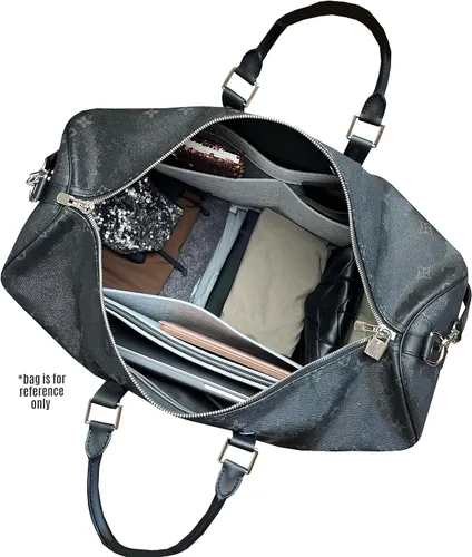 Miniatura 4 de Keepall - Organizador de bolsas para Lv Keepall 50 Insert Keepall 45, base organizadora, hecho a mano de 0.118 pulgadas (0.118 in), fieltro de lana