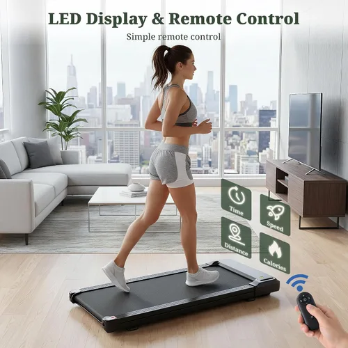 Miniatura 3 de Caminadora Walking Pad, Cinta de Correr Portátil 3 en 1 Debajo del Escritorio para Casa Espacios Pequeños, Cinta de Correr Plegable Compacta