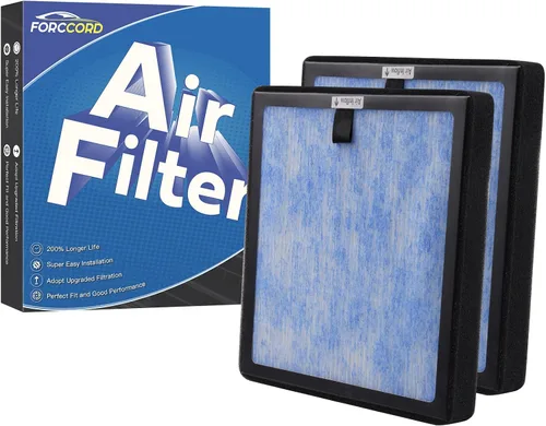 Miniatura 8 de Filtro de aire de cabina externo para Tesla Model X 2015 2016 2017 2018 2019 2020 Filtro de admisión Actualización de carbón activado de repuesto