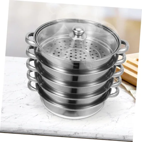 Miniatura 3 de Angoily Comida de verduras asiáticas olla grande olla de sopa grande ollas ollas juegos de ollas para cocinar accesorios de cocina olla