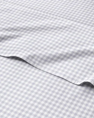 Miniatura 48 de Sábanas con patrón de puntos azules, 1 sábana encimera, 1 sábana bajera y 1 funda de almohada con bolsillos profundos, ropa de cama con estampado