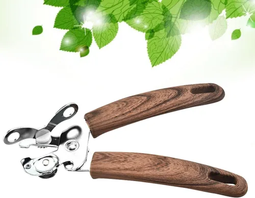 Miniatura 2 de BESTonZON Picnic Comfort con para el hogar práctico Abrelatas de cocina portátil lata lata botella de acero inoxidable al aire libre mango de gadget