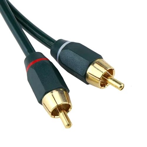 Miniatura 7 de Divisor RCA de 12 pulgadas, 1 hembra a 2 machos, paquete de 2 unidades, cable RCA Y RCAs de video para automóvil, divisor de cable de audio RCA