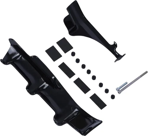 Miniatura 6 de TCT-MOTORPARTS Cubierta primaria interior negra ajuste para Harley Softail Deluxe 2007-2017 2008 2009
