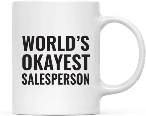 Miniatura 55 de Andaz Press Taza de café de 11 onzas, regalo de broma para la niñera más buena del mundo, 1 paquete