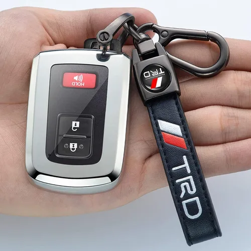 Miniatura 2 de Llavero de cuero genuino para llavero llavero para hombres y accesorios Woean negro, Negro 01