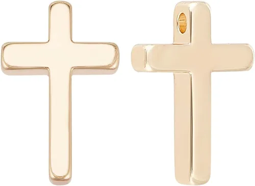 Miniatura 10 de BENECREAT Colgantes de latón chapado en oro de 18 quilates para collar y aretes, Latón, Latón Mariposa