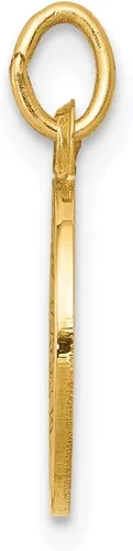 Miniatura 2 de Colgante de oro amarillo de 14 k con medalla de la Santísima Trinidad, Metal, Sin información.