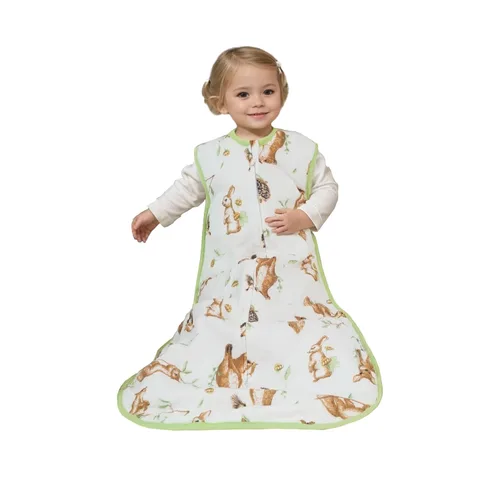 Miniatura 25 de Saco de dormir para niños pequeños (2-3T) ligero de algodón de 0.5 tog para verano, manta de verano para bebé, saco de dormir para bebé, delgado