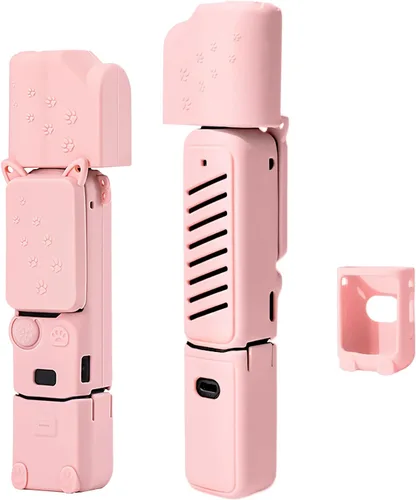 Miniatura 10 de Funda protectora para cámara DJI Osmo Pocket 3/Xtra Muse, funda de silicona suave con protección de pantalla y micrófono, ligera, antiarañazos