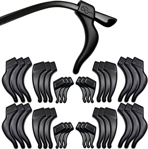 Miniatura 10 de 3 Sizes Silicone Eyeglass Ear Grips – Anti-Slip Hooks for Sports & Reading Glasses