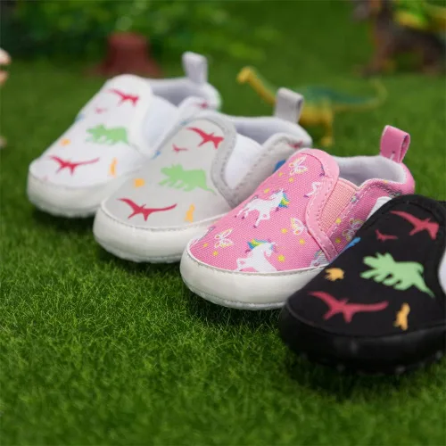 Miniatura 3 de Miamooi Zapatos deportivos para bebés y niñas con suela suave, zapatos para primeros caminos, casuales, planos, para recién nacidos, ligeros