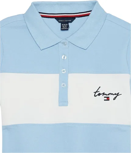 Miniatura 3 de Tommy Hilfiger Vestido polo de manga corta para niña