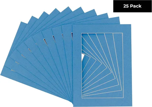 Miniatura 325 de 8.5x11 Mat for 11x14 Frame - Precut Mat Board Acid-Free Brown 8.5x11 Photo Matte Made to Fit a 11x14 Picture Frame, Premium Matboard for Family