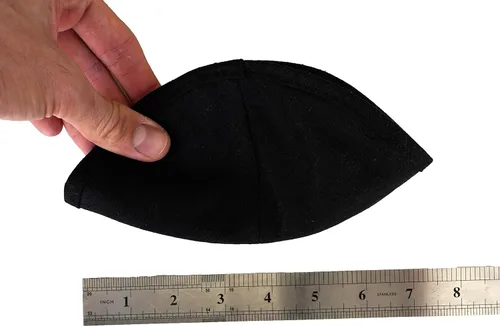 Miniatura 5 de Sombrero kipá de lino para hombres y niños, hermoso, transpirable, cómodo, suave, Yamaka Kippa - para celebrar