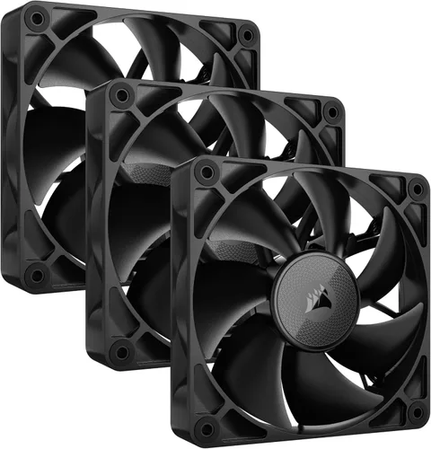 Miniatura 20 de CORSAIR iCUE Link RX120 RGB Ventilador PWM de 120 mm - Rodamiento de cúpula magnética - Ventilador individual - Negro