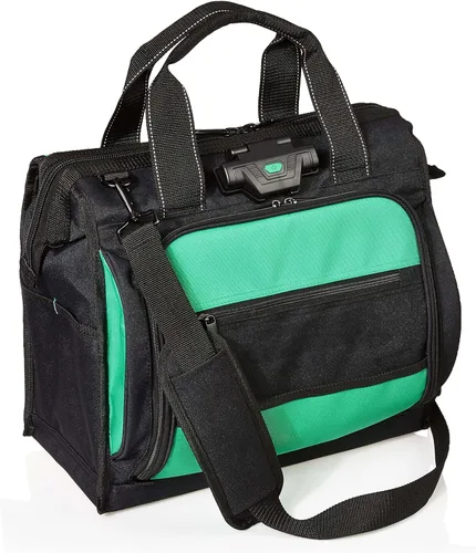 Miniatura 9 de Amazon Basics Mochila para herramientas, bolsa iluminada, color negro, 55 bolsillos