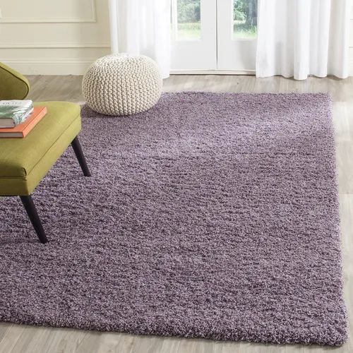 Miniatura 85 de SAFAVIEH Laguna Shag Collection - Alfombra decorativa, 2 pies 3 pulgadas x 4 pies, color beige, diseño sólido, no desprende pelusa y de fácil