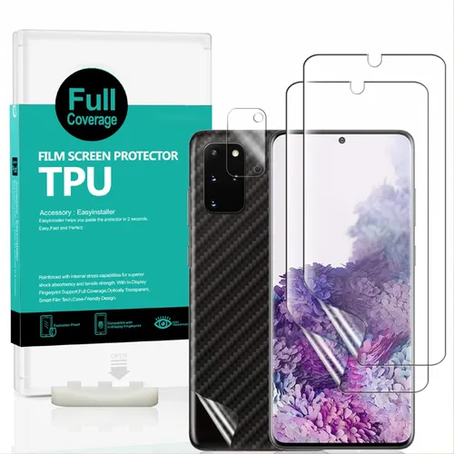 Miniatura 8 de Ibywind Protector de pantalla para SamSung Galaxy S20 FE 4G/5G [2 unidades], vidrio templado de dureza 9H, con 1 protector de lente de cámara, 1