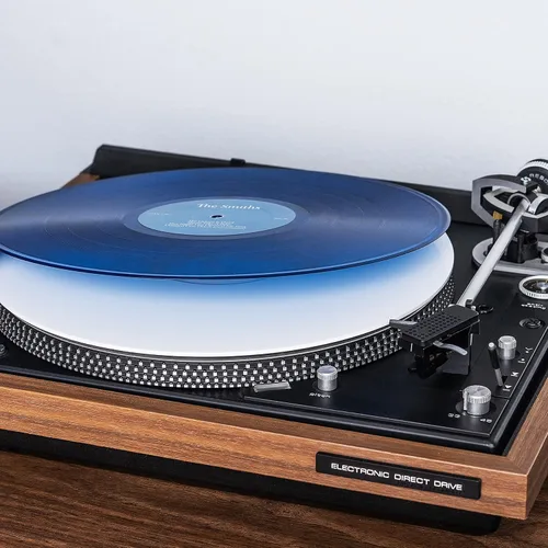 Miniatura 4 de Break Tradition Tapete acrílico para tocadiscos – Accesorios de discos de vinilo para tocadiscos LP – Alfombrilla giratoria premium para reducir