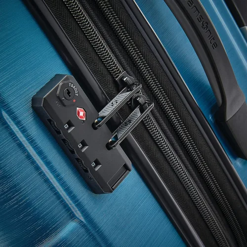 Miniatura 6 de Samsonite Centric 2 Set de maletas rígidas expandibles con ruedas giratorias dobles, Azul Caribe, Juego de 2 piezas (equipaje de mano/grande)