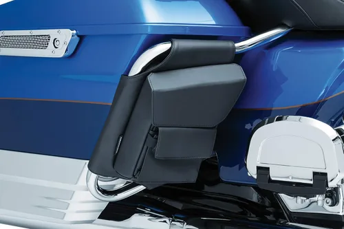 Miniatura 3 de Kuryakyn 5289 Equipaje de viaje para motocicleta: bolsas organizadoras de almacenamiento para motocicletas Harley-Davidson Touring 1993-2019